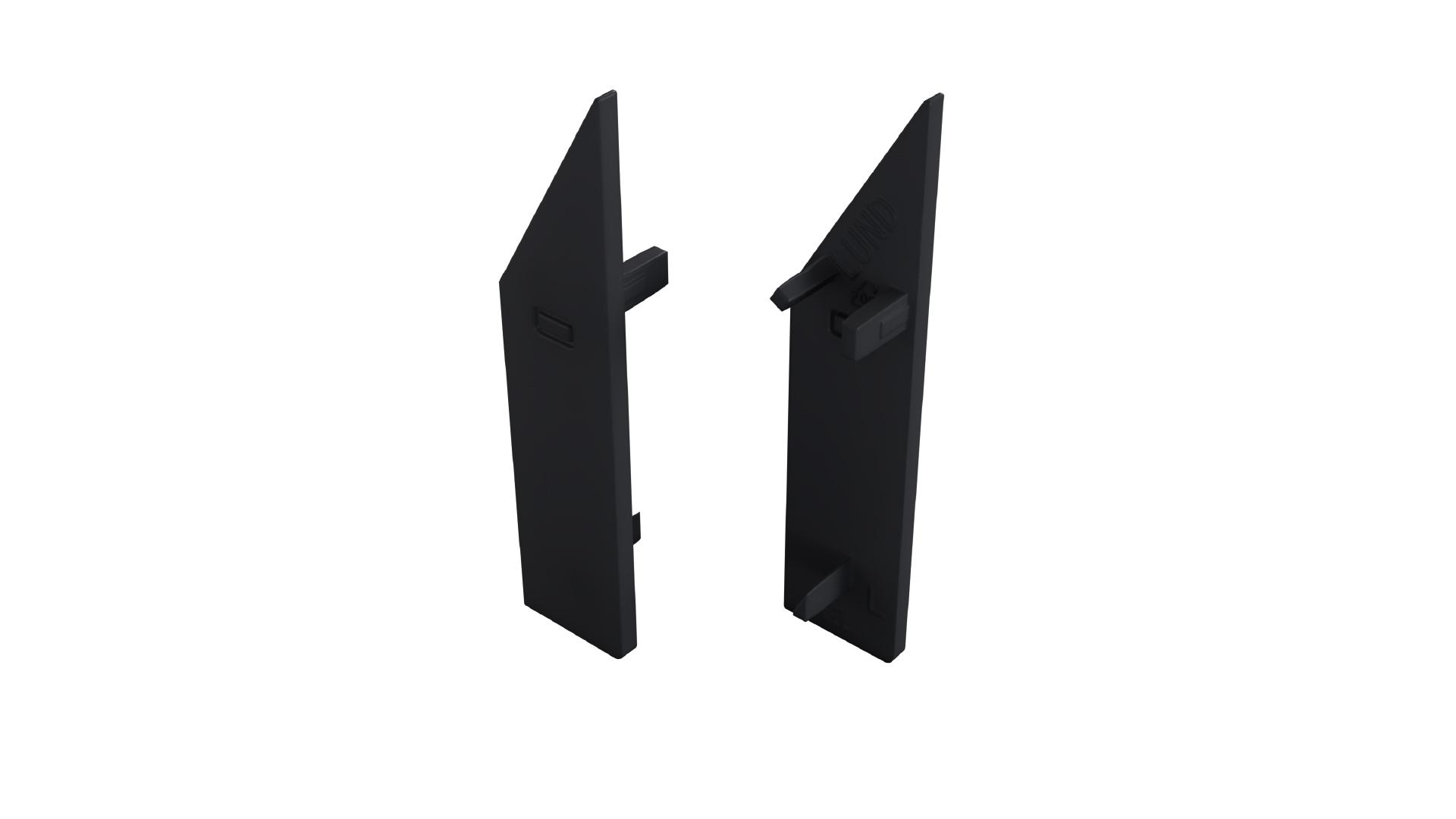 TEKKNI END CAP LUND T1, black left