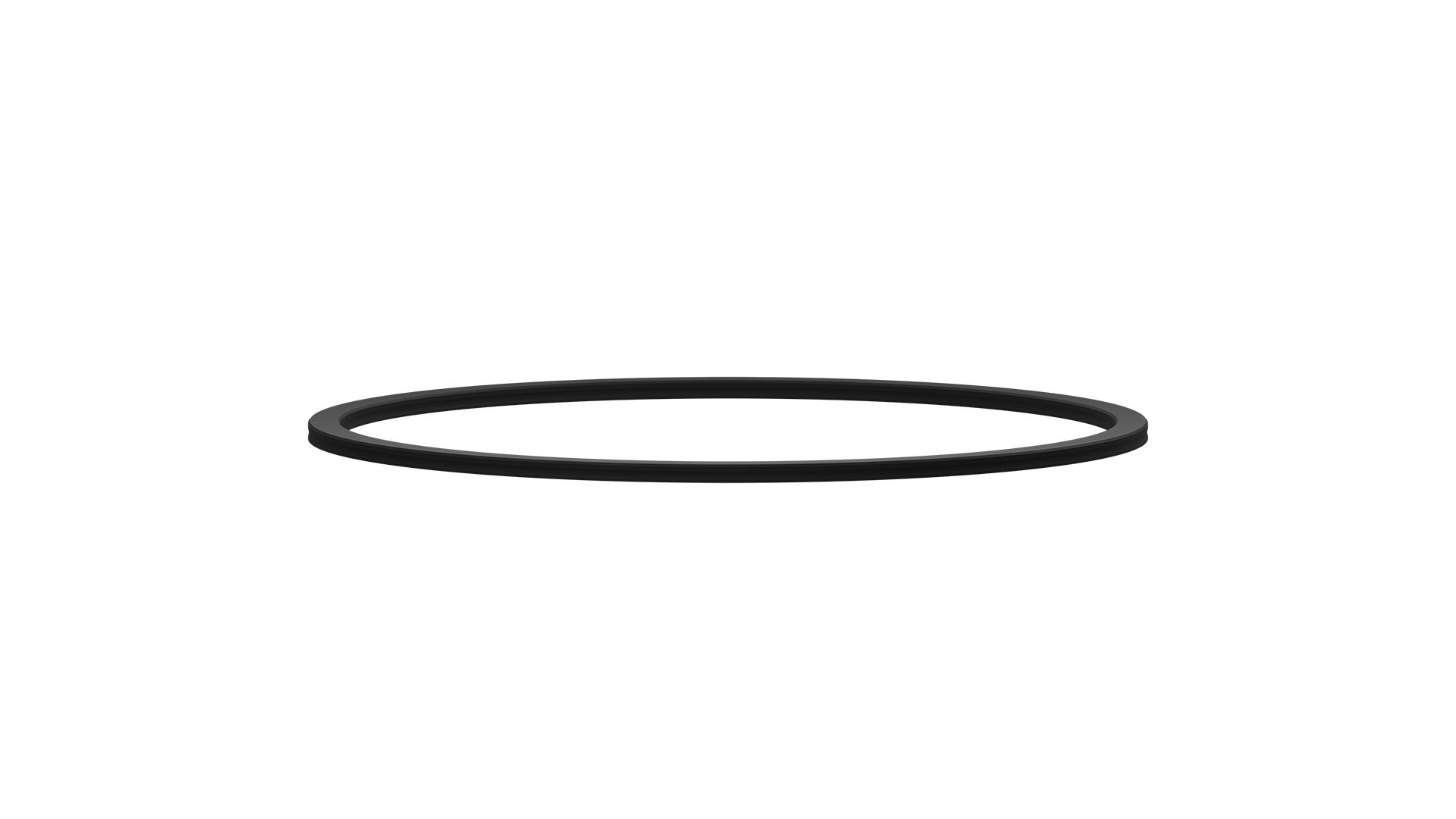 LUMINES RING type A D=600 mm black lacq.