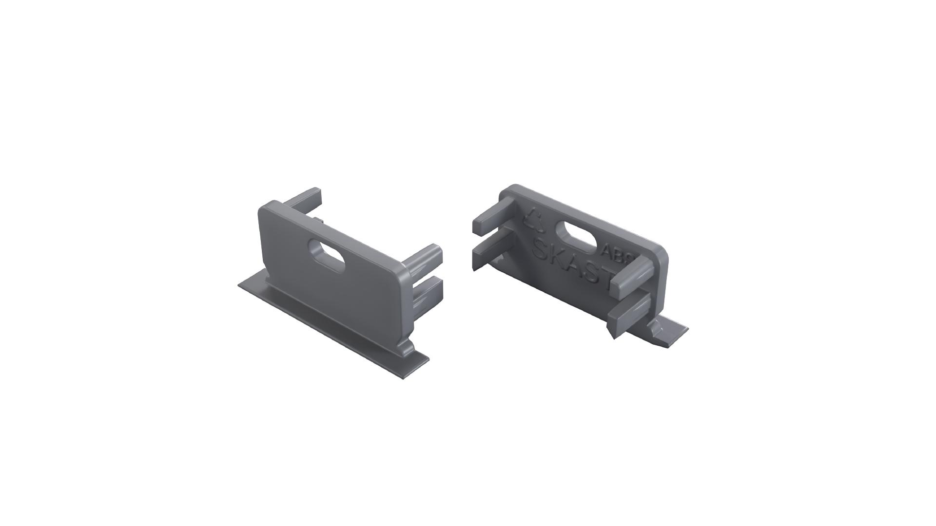 TEKKNI END CAP SKAST, gray