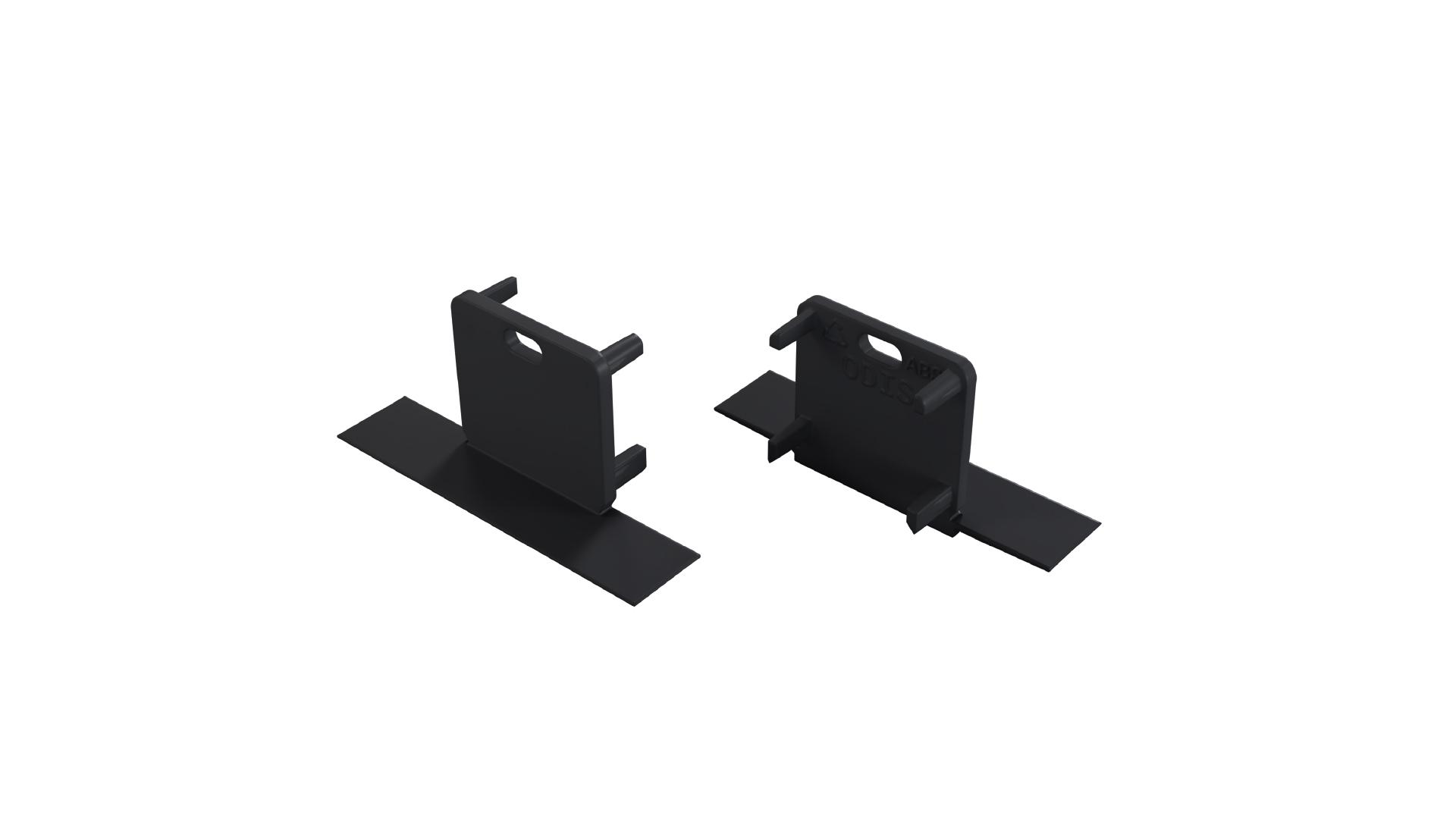 TEKKNI END CAP ODIS, black