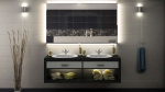 Lumines profile type D lacquered white, 3 m