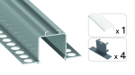 TEKKNI SET ODIS silver, frozen cover 2,02 m