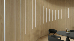 Lumines profile type W lacquered white 1m