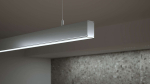 Lumines profile type Claro lacquered black, 3 m