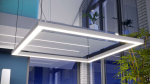 Lumines profile type ILEDO lacquered white, 2,02 m
