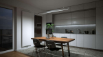 Lumines profile type CLARO lacquered white, 2,2 m