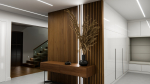 Lumines profile type Zati lacquered white, 3 m