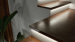 Lumines profile type H lacquered white, 3 m