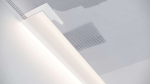 Lumines profile type Topo anodized silver, 3 m