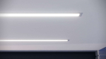 Lumines profile type INSO lacquered white 3 m