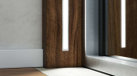 Lumines profile type inSileda lacquered white, 3 m