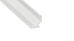 Lumines profile type AGO white lacquered, 3 m