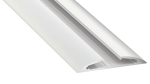 Lumines profile type Reto lacquered white, 6,15 m