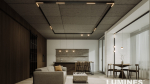 LUMINES GENESIS Magnetic light LINEAR horizontal 90° 24 W CCT black