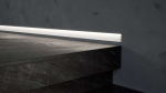Lumines profile type Tiano anodized silver, 3 m