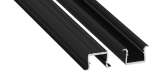 Profile LUMINES type axin black lacquered 4,15 m
