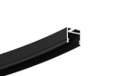 LUMINES RING type FLEXA D=950 mm black lacq.