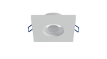 Ceiling lighting point fitting BONA cast round Fixted white