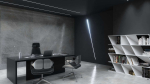 Lumines profile type Subli lacquered white, 2,02 m