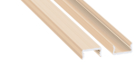Profile LUMINES type atom Light Ivory lacquered 2,02 m