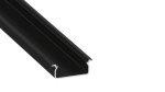 TEKKNI TVED Set, black, transparent cover, 2.02 m