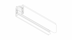3-phase surface-mounted track XTS 4200-3 white 2m