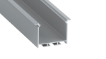 TEKKNI HEDE Set, silver, transparent cover, 2.02 m