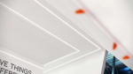 Lumines profile type Zati lacquered white, 2,02 m